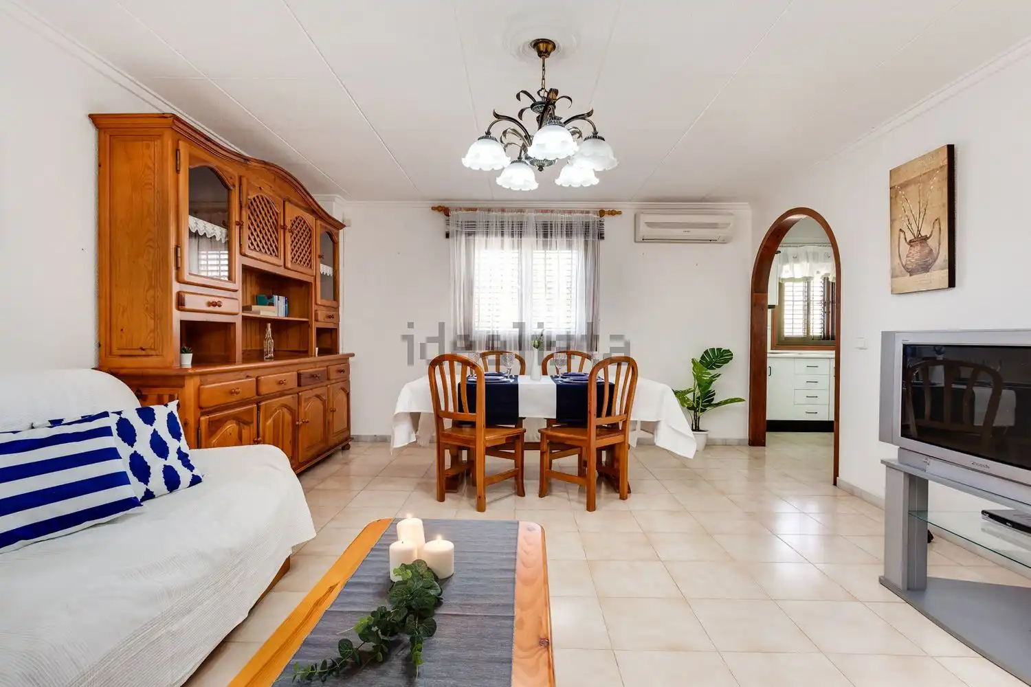Comedor de Casa o chalet de alquiler en Pilar de la Horadada con Aire acondicionado, Calefacción y Jardín privado