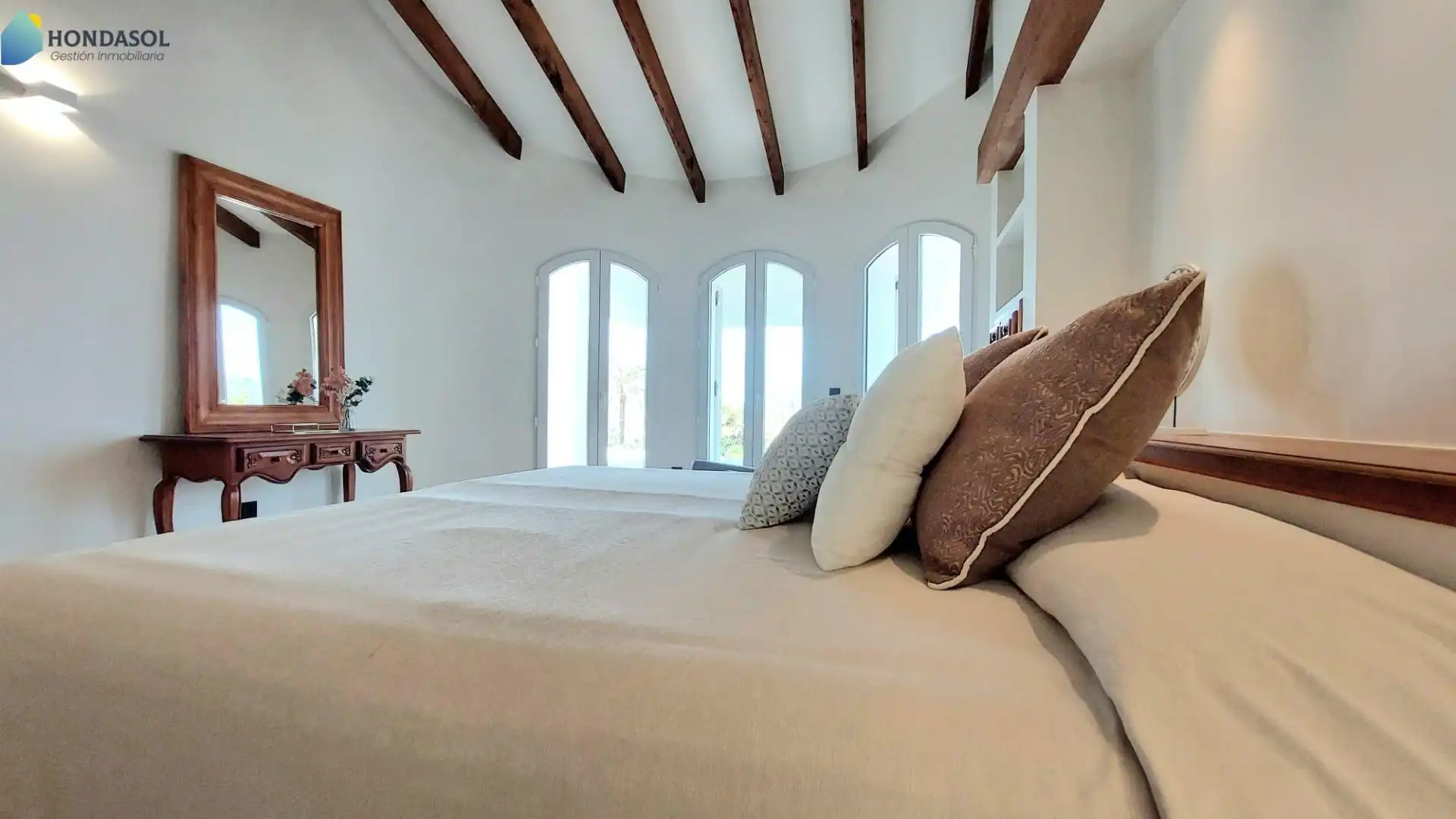 Dormitori de Casa o xalet en venda en Cartagena amb Aire condicionat, Jardí privat i Terrassa