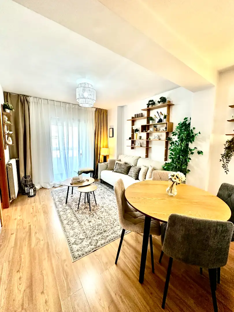 Wohnzimmer von Wohnung zum Verkauf in Madrid mit Heizung und Terrasse