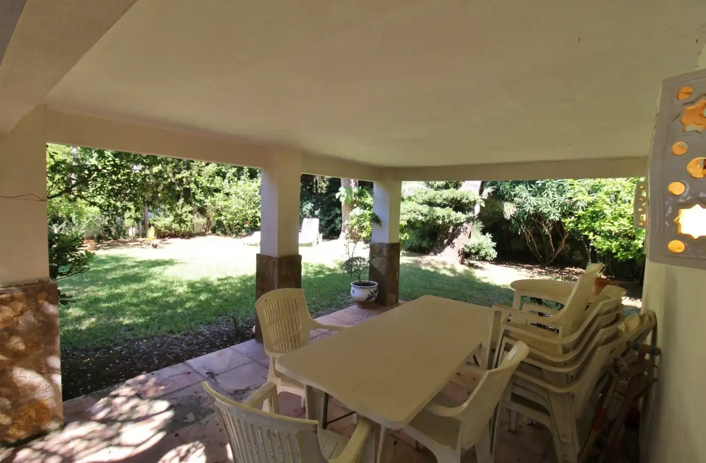 Jardín de Casa o chalet en venta en Moraira con Aire acondicionado, Calefacción y Jardín privado