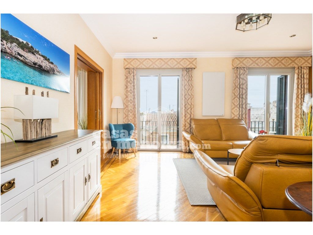 Living room of Attic for sale in Maó  with Air Conditioner and Terrace