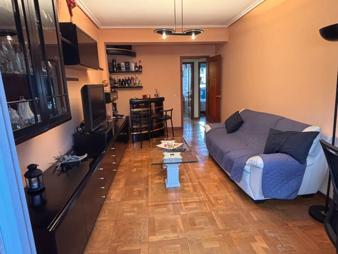 Sala de estar de Piso en venta en Artziniega con Calefacción, Terraza y Trastero