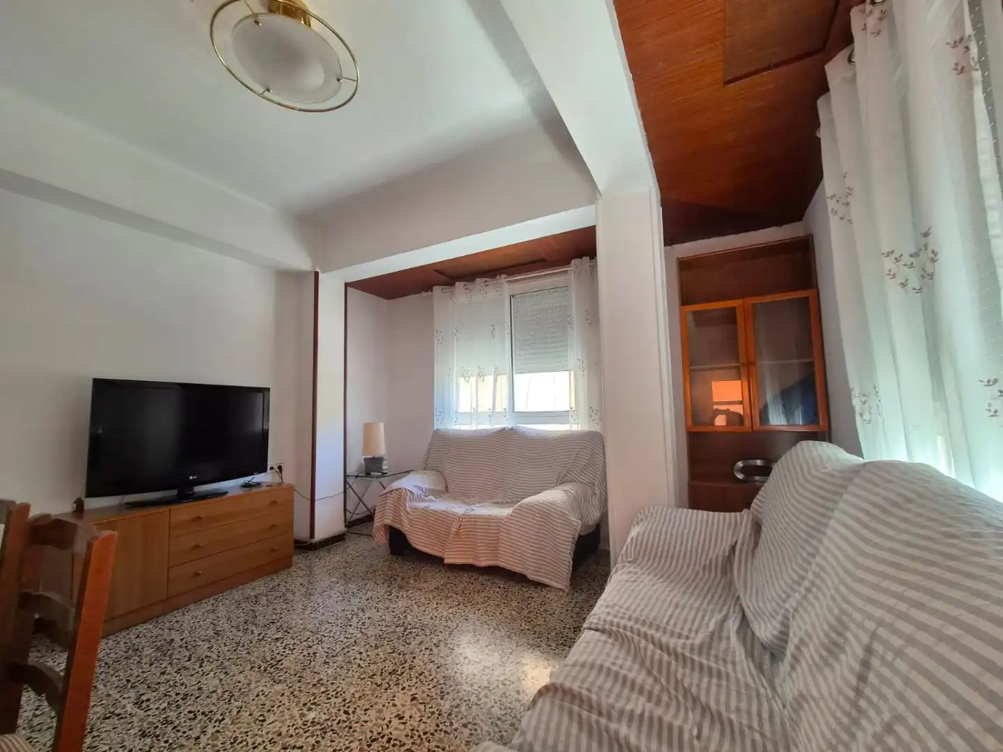 Wohnzimmer von Wohnung zum Verkauf in Águilas mit Klimaanlage und Balkon