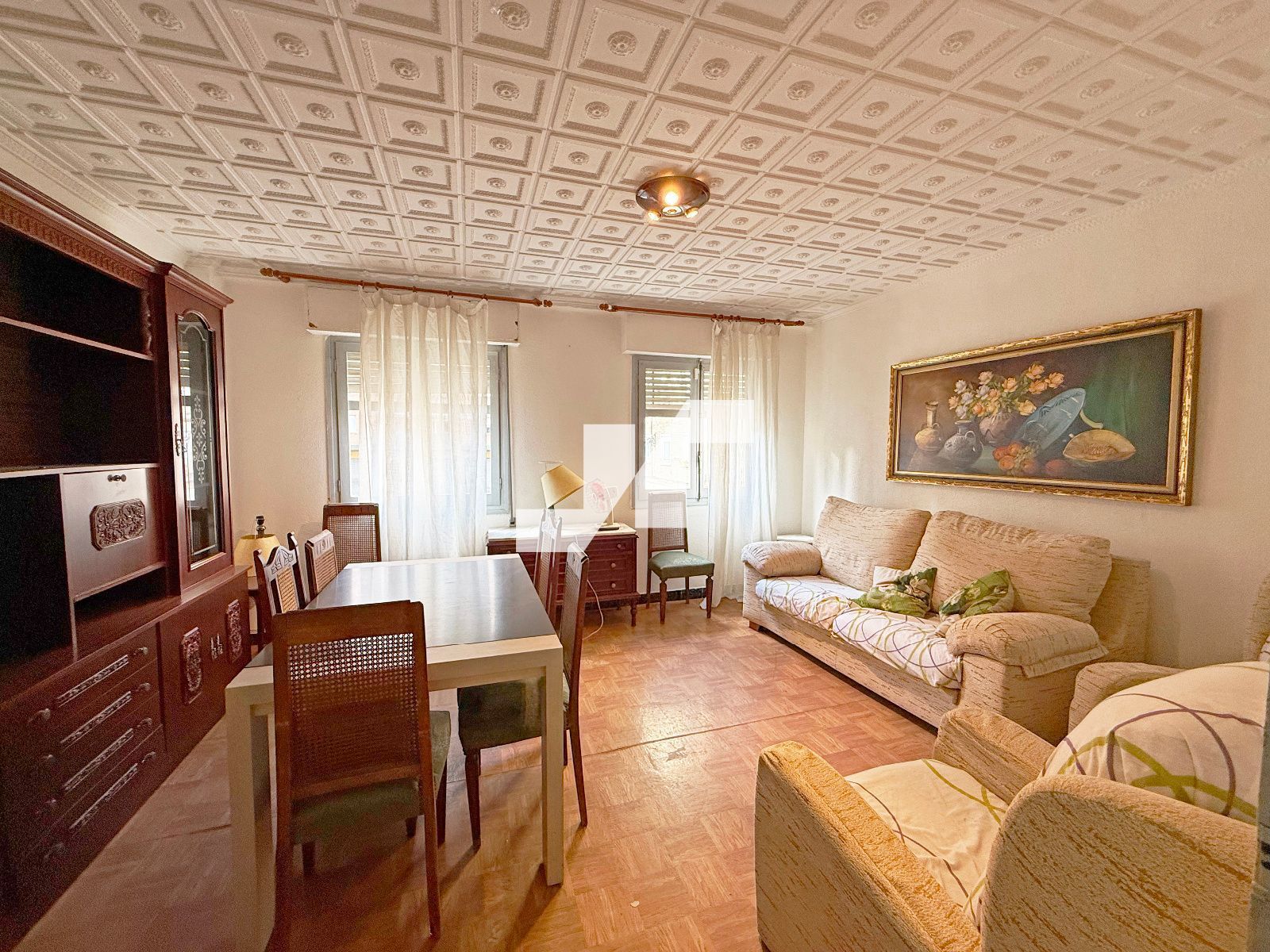 Sala d'estar de Pis en venda en  Valencia Capital amb Moblat