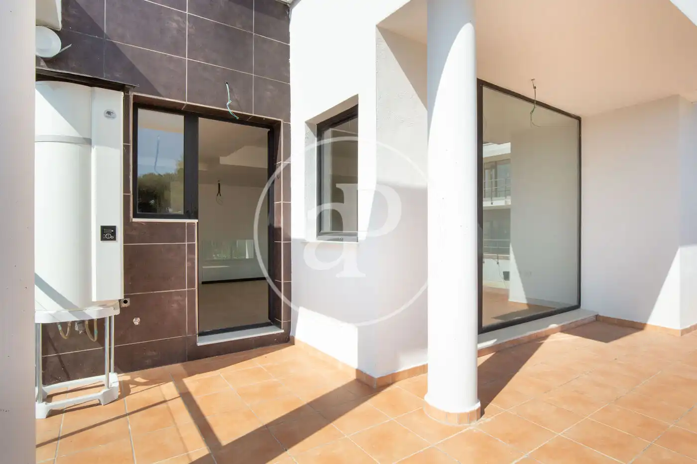 Terraza de Casa adosada en venta en Chiva con Aire acondicionado, Calefacción y Jardín privado
