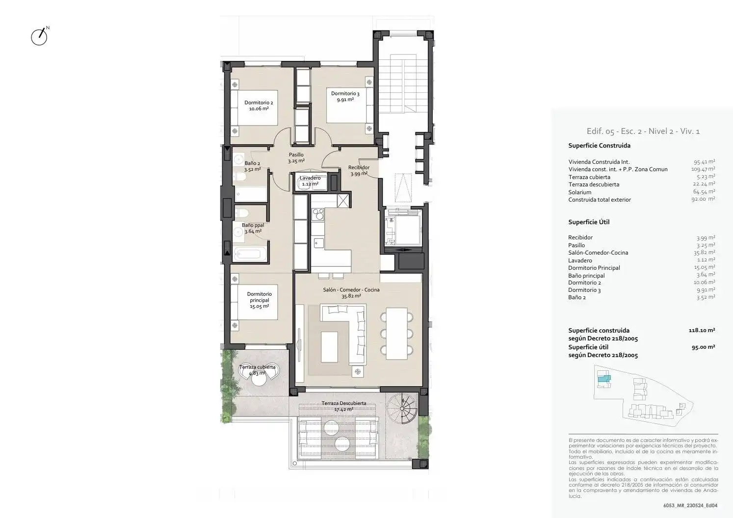 Ático con terraza en venta en Montealto - Monterrey, imagen 13