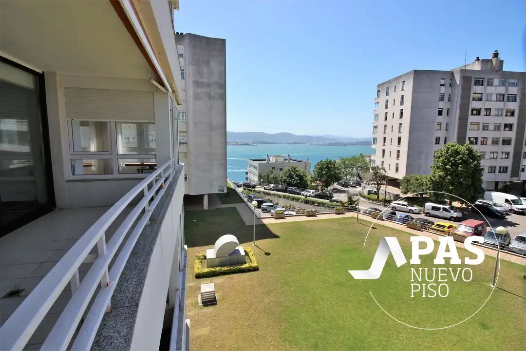 Balcony of Flat for sale in Santander  with Heating, Private garden and Terrace