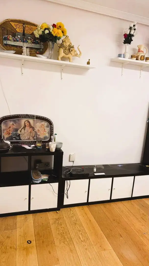 Sala de estar de Piso en venta en Madrid