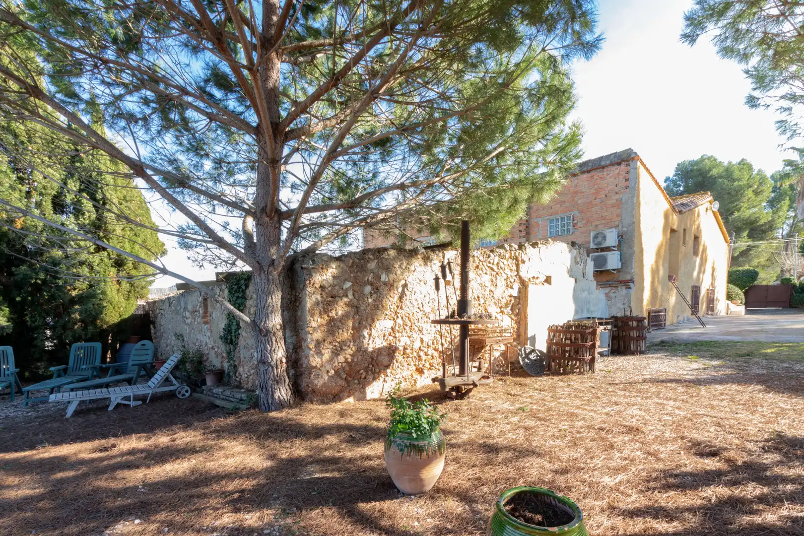 Jardí de Casa o xalet en venda en Subirats amb Aire condicionat, Jardí privat i Moblat
