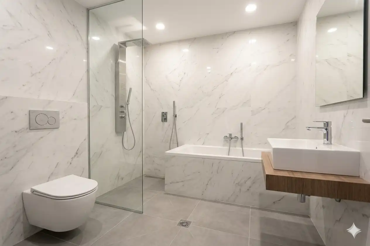 Bathroom of Detached homes for sale in San Cristóbal de la Laguna  with Terrace and Balcony