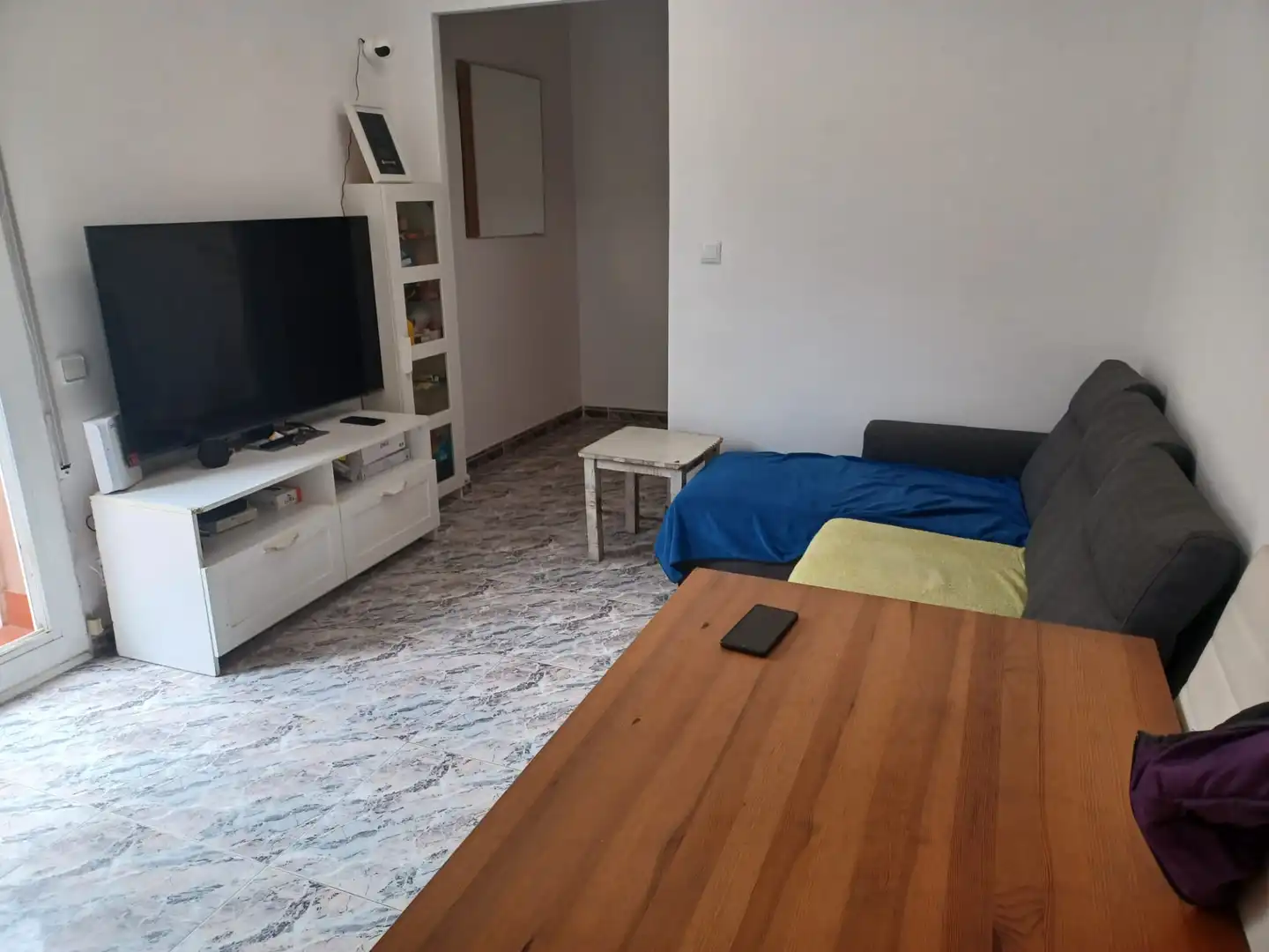 Sala d'estar de Àtic en venda en Badalona amb Terrassa