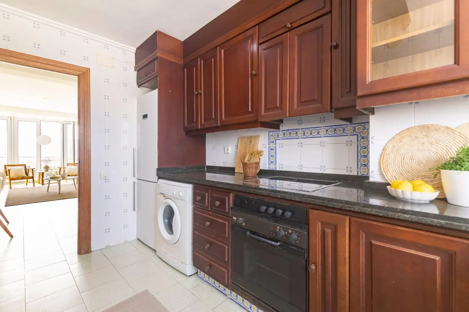 Cocina de Apartamento en venta en Valencia con Jardín privado y Piscina comunitaria