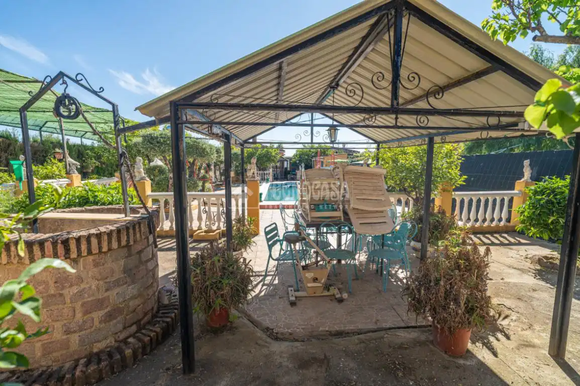 Terraza de Finca rústica en venta en Linares con Aire acondicionado, Jardín privado y Terraza