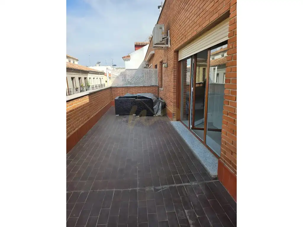 Terraza de Piso de alquiler en Madrid