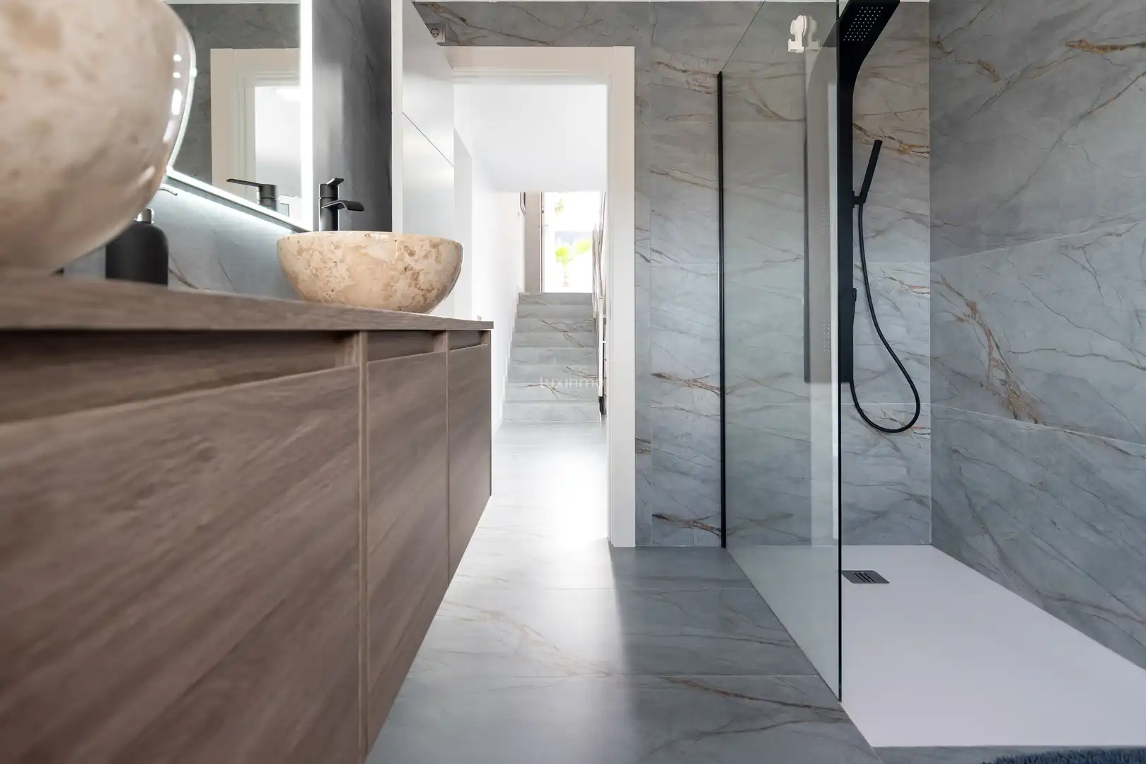 Baño de Casa o chalet en venta en La Nucia con Aire acondicionado, Calefacción y Terraza