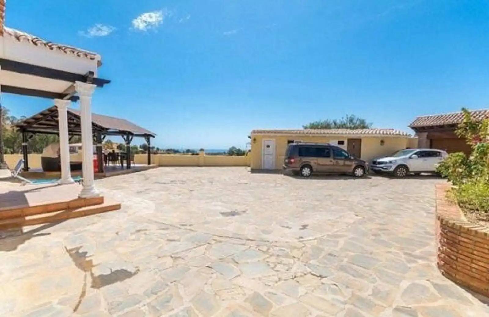 Parking de Finca rústica en venta en Mijas con Piscina