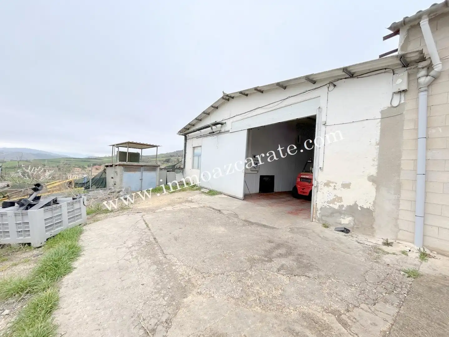 Vista exterior de Nave industrial en venta en Valle de Yerri / Deierri