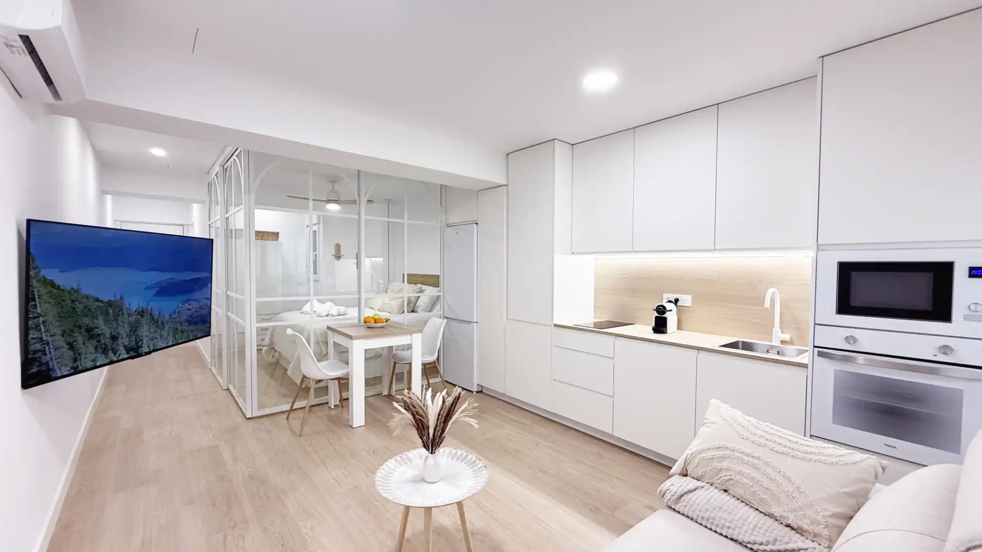 Kitchen of Study for rent in Alicante / Alacant  with Air Conditioner, Heating and Furnished