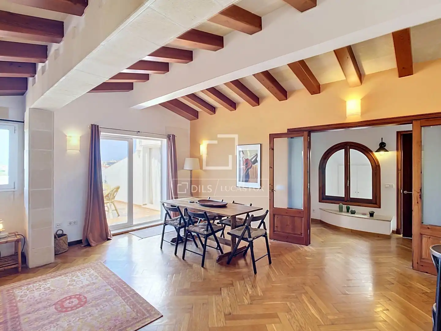 Dining room of Houses for sale in Ciutadella de Menorca  with Air Conditioner, Heating and Private garden