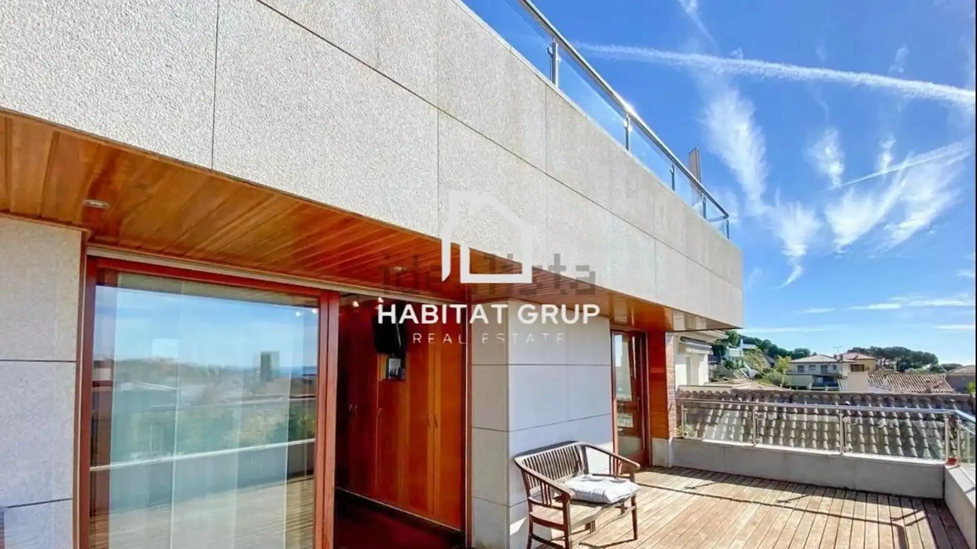 Terraza de Casa o chalet en venta en Blanes con Aire acondicionado, Calefacción y Jardín privado