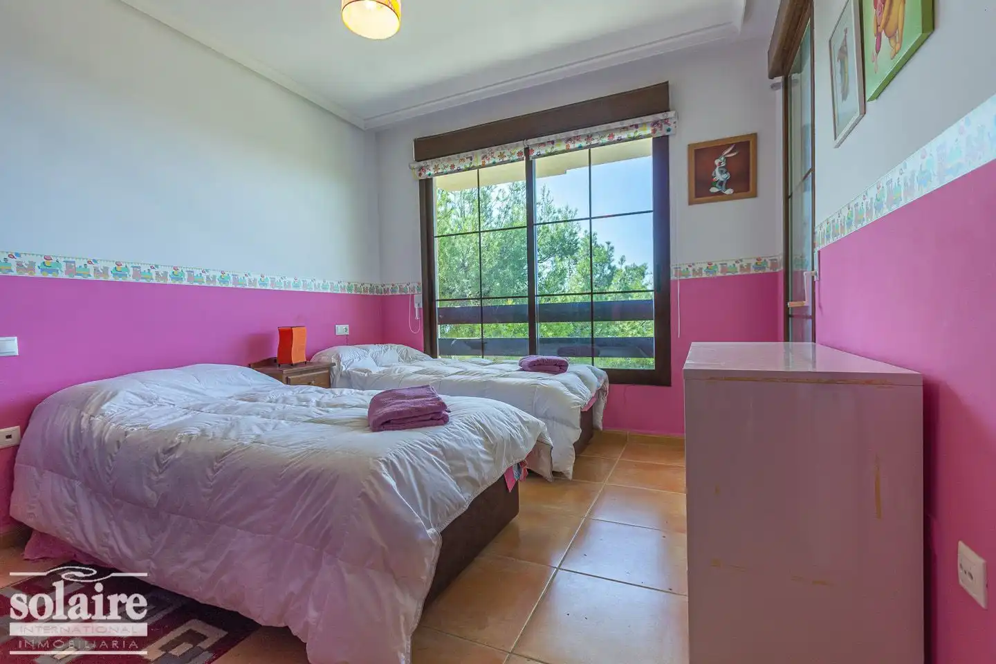 Habitación de Casa adosada de alquiler en Altea con Aire acondicionado, Calefacción y Terraza