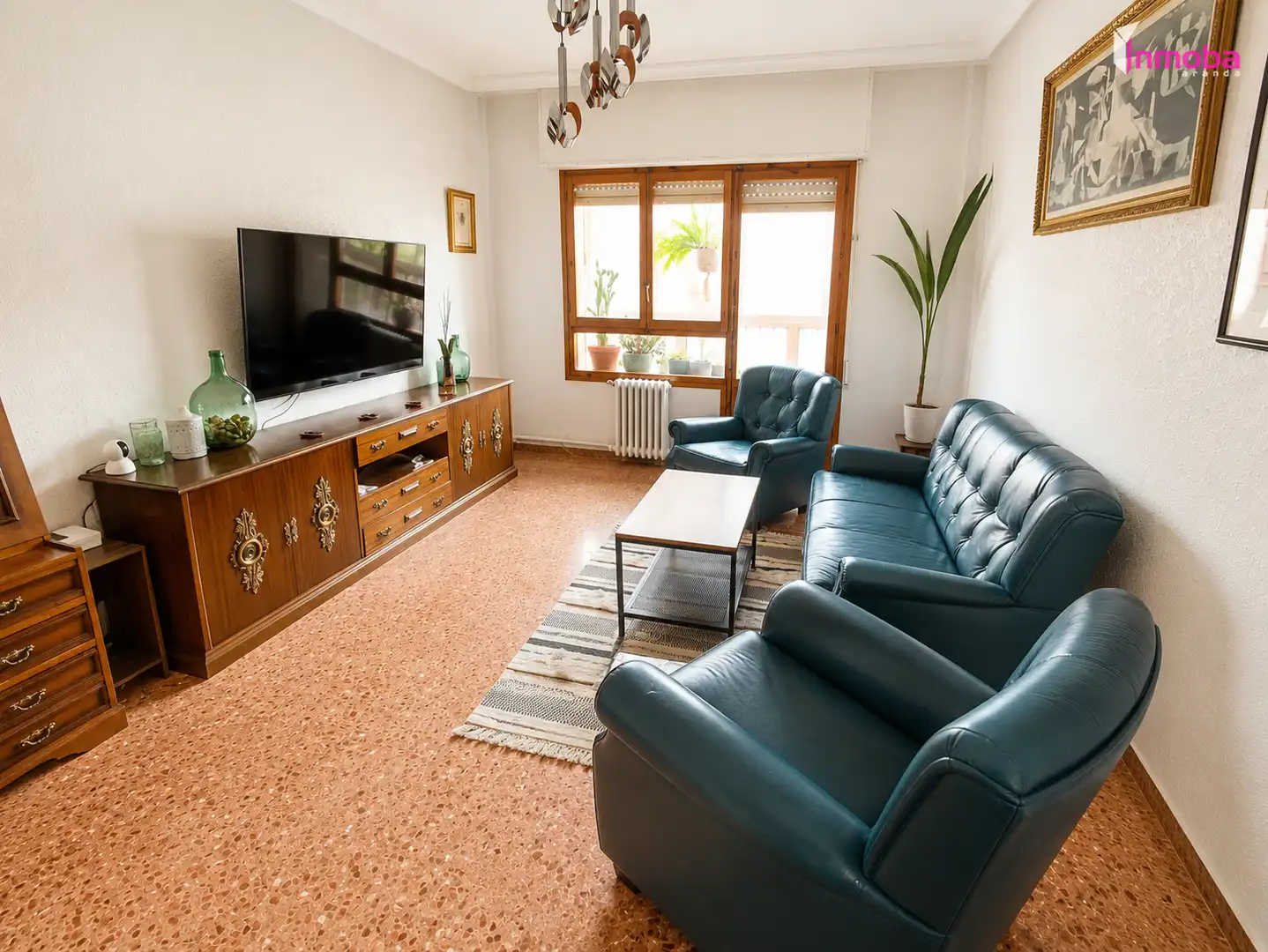 Wohnzimmer von Wohnung zum Verkauf in Aranda de Duero mit Heizung, Terrasse und Abstellraum