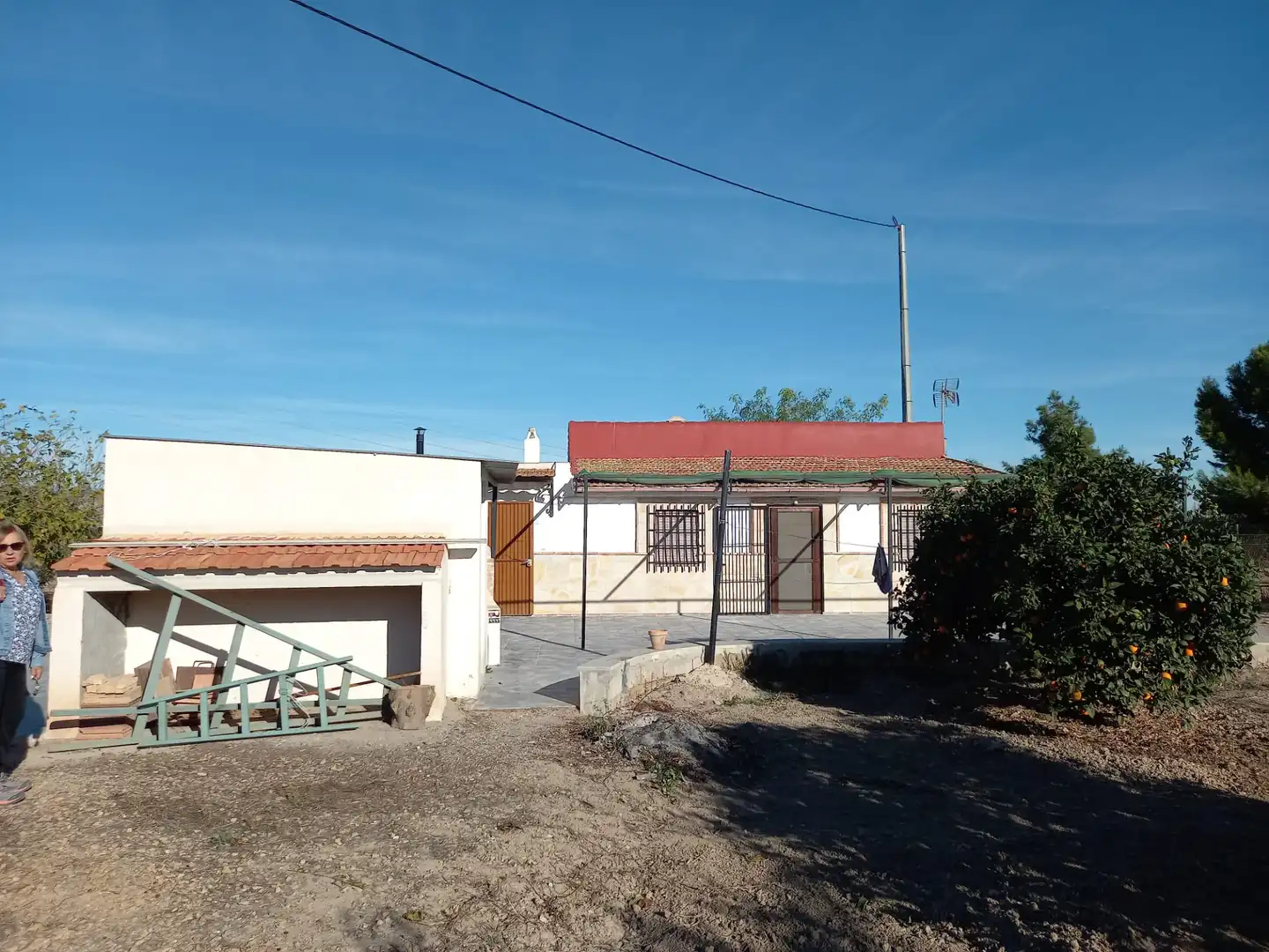 Exterior view of Country homes for sale in Torre-Pacheco  with Private garden, Terrace and Storage room