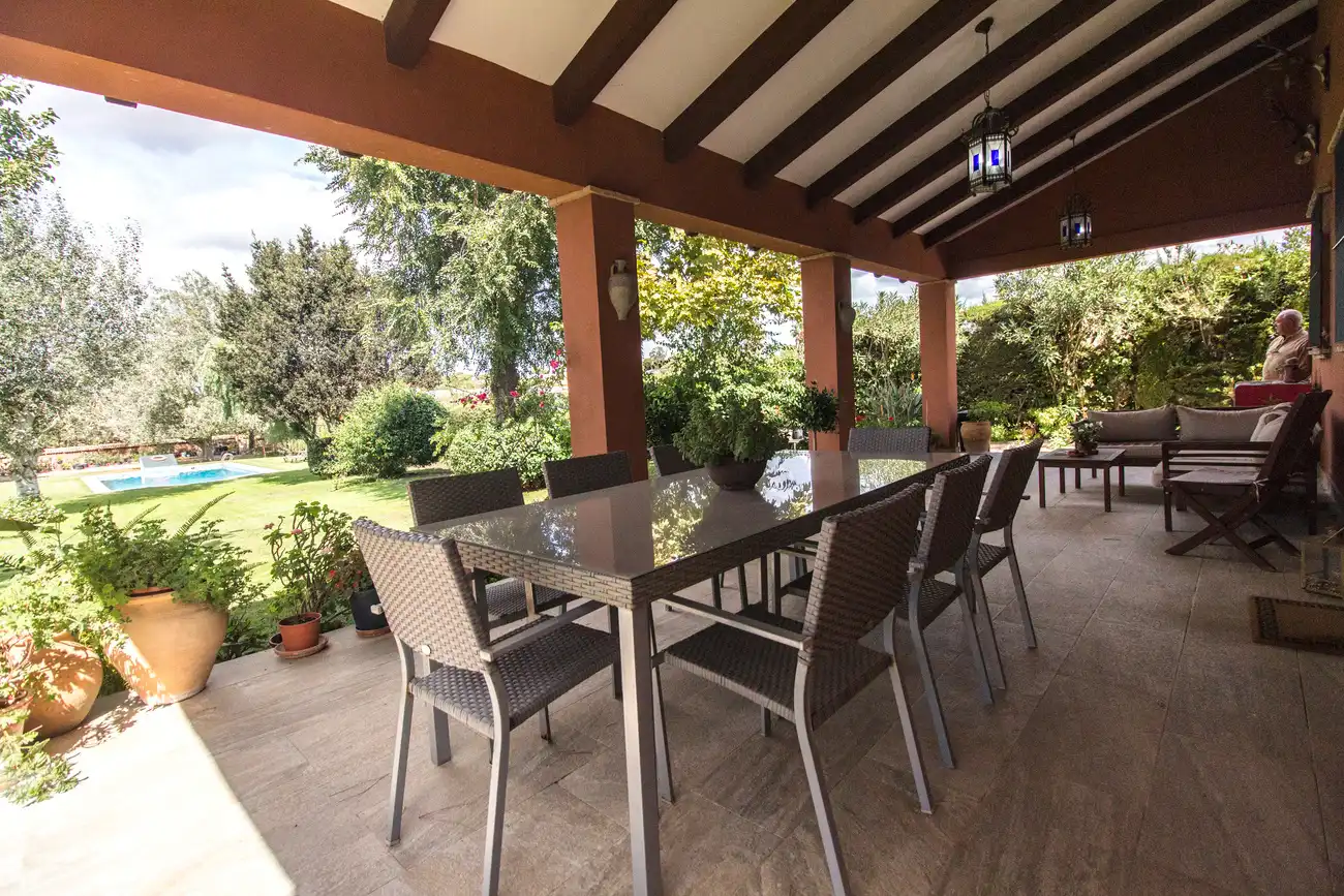 Terrassa de Finca rústica en venda en Cartaya amb Jardí privat, Traster i Piscina