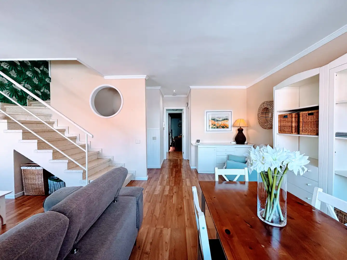 Wohnzimmer von Einfamilien-Reihenhaus zum Verkauf in Las Palmas de Gran Canaria mit Terrasse und Abstellraum