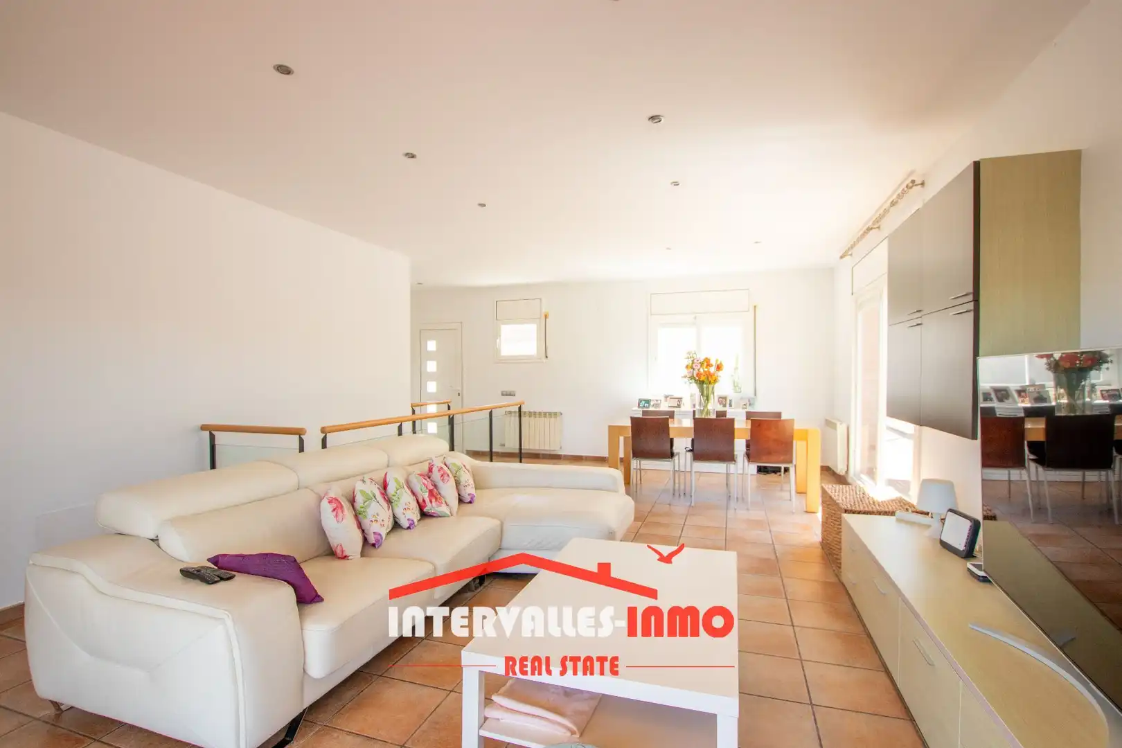 Sala de estar de Casa o chalet en venta en Caldes de Montbui con Aire acondicionado, Calefacción y Jardín privado