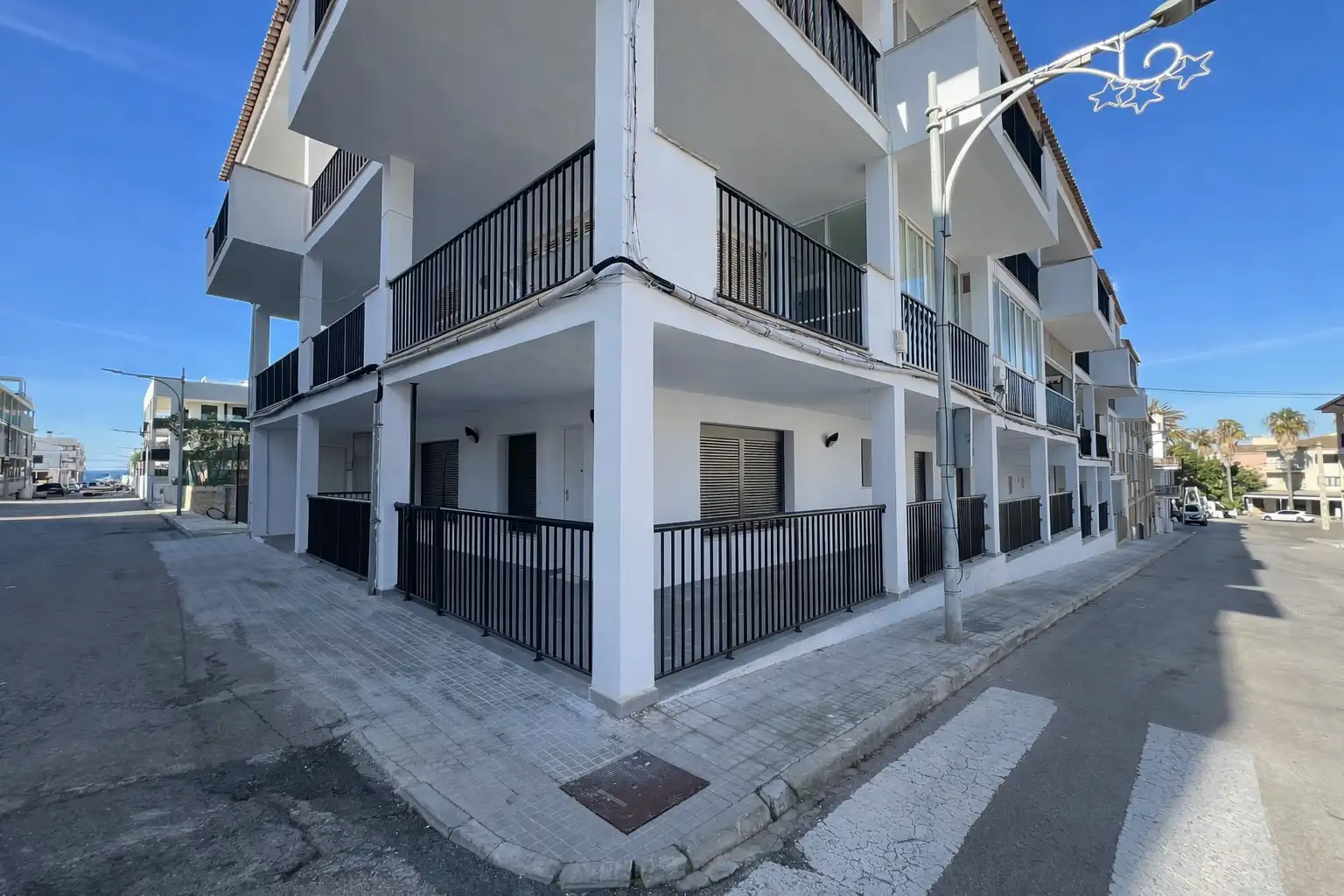 Vista exterior de Planta baja en venta en Ses Salines con Aire acondicionado, Terraza y Horno