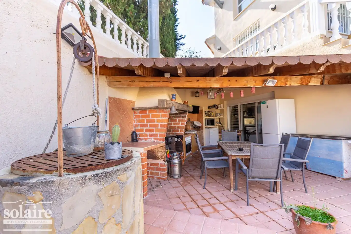 Terrace of Houses for sale in L'Alfàs del Pi  with Private garden, Terrace and Storage room