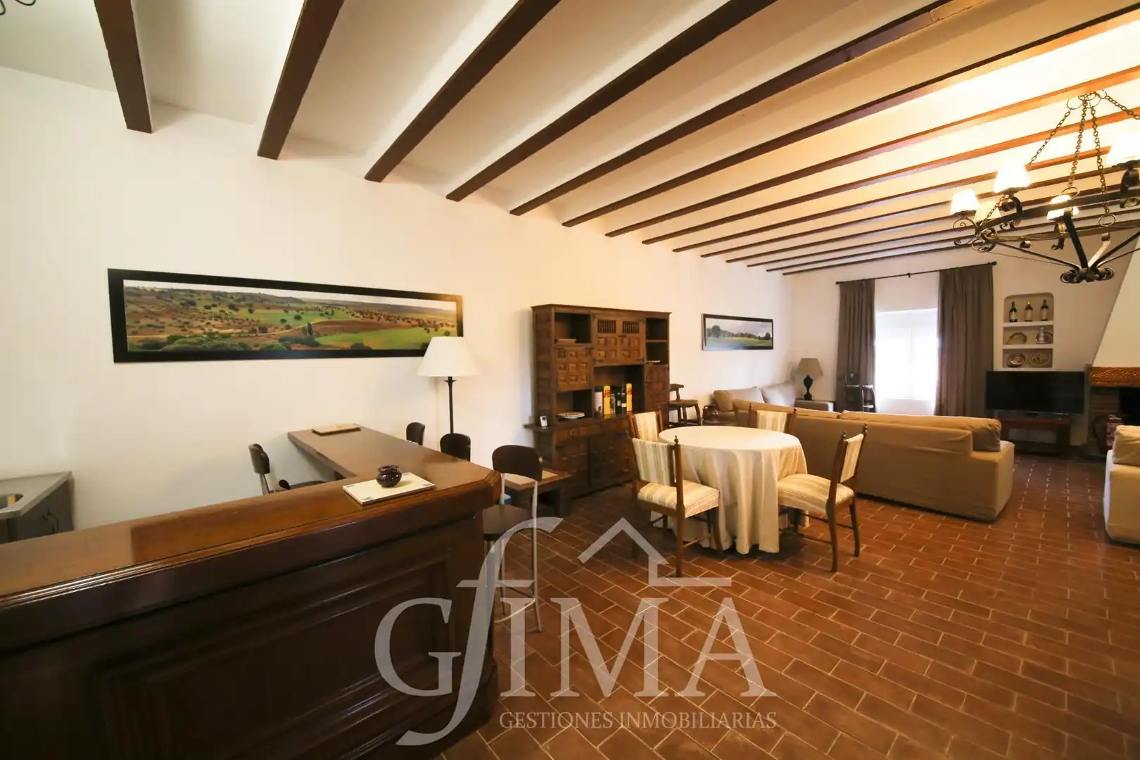 Dining room of Houses for sale in Argamasilla de Alba  with Air Conditioner, Heating and Terrace