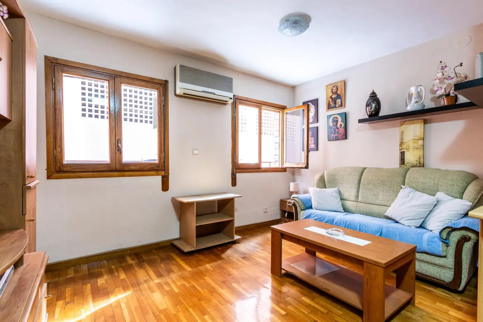 Sala de estar de Piso en venta en Barcelona con Amueblado