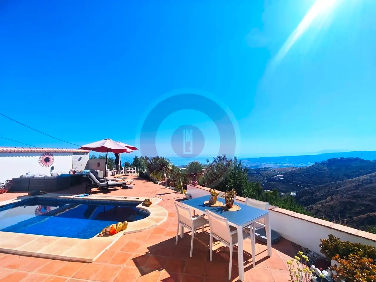 Terraza de Casa o chalet en venta en Arenas con Aire acondicionado, Jardín privado y Terraza