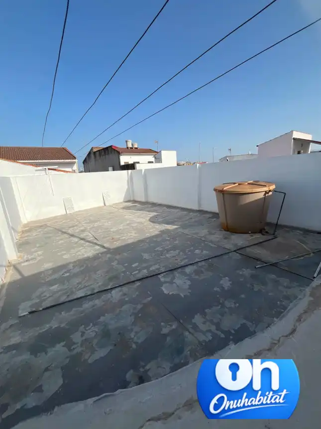 Terrasse von Wohnung zum Verkauf in Valverde del Camino mit Klimaanlage, Abstellraum und Möbliert