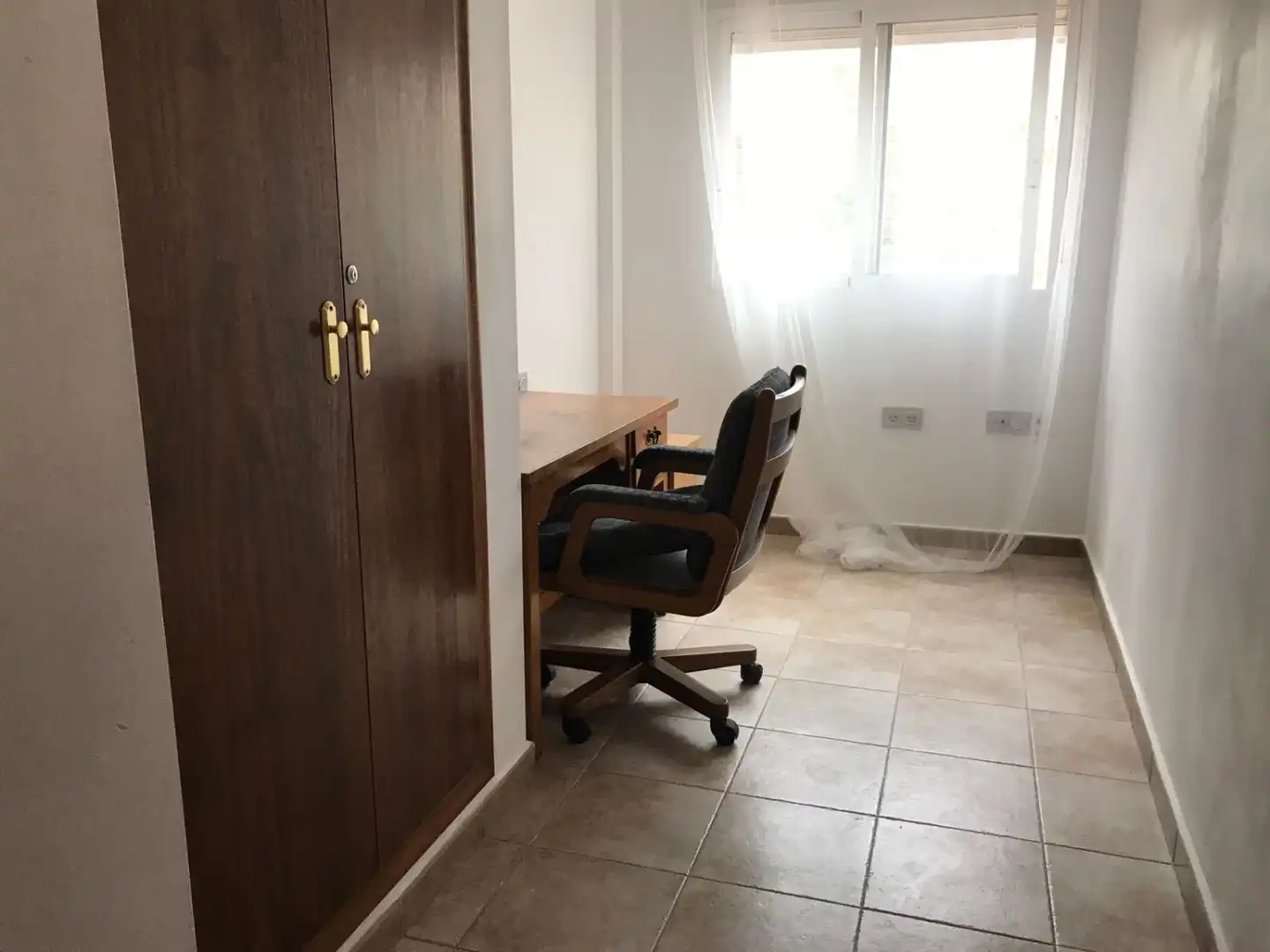 Bedroom of Flat for rent in Murcia  with Air Conditioner, Furnished and Washing machine