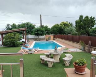 Swimming pool of House or chalet for sale in Girona Capital  with Air Conditioner and Terrace