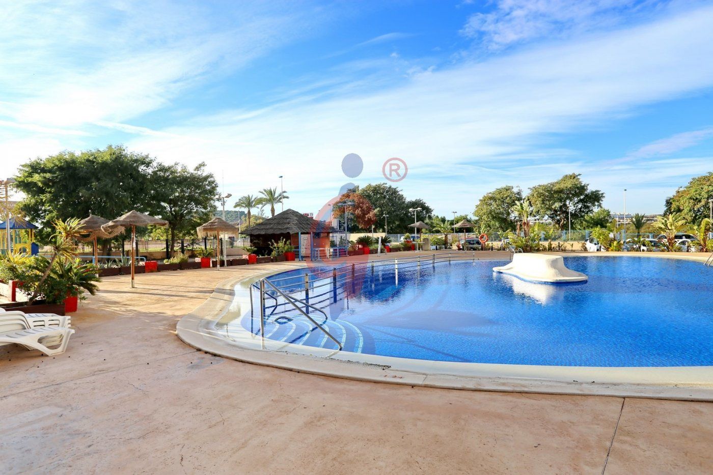 Swimming pool of Apartment for sale in Guardamar del Segura  with Air Conditioner, Private garden and Terrace