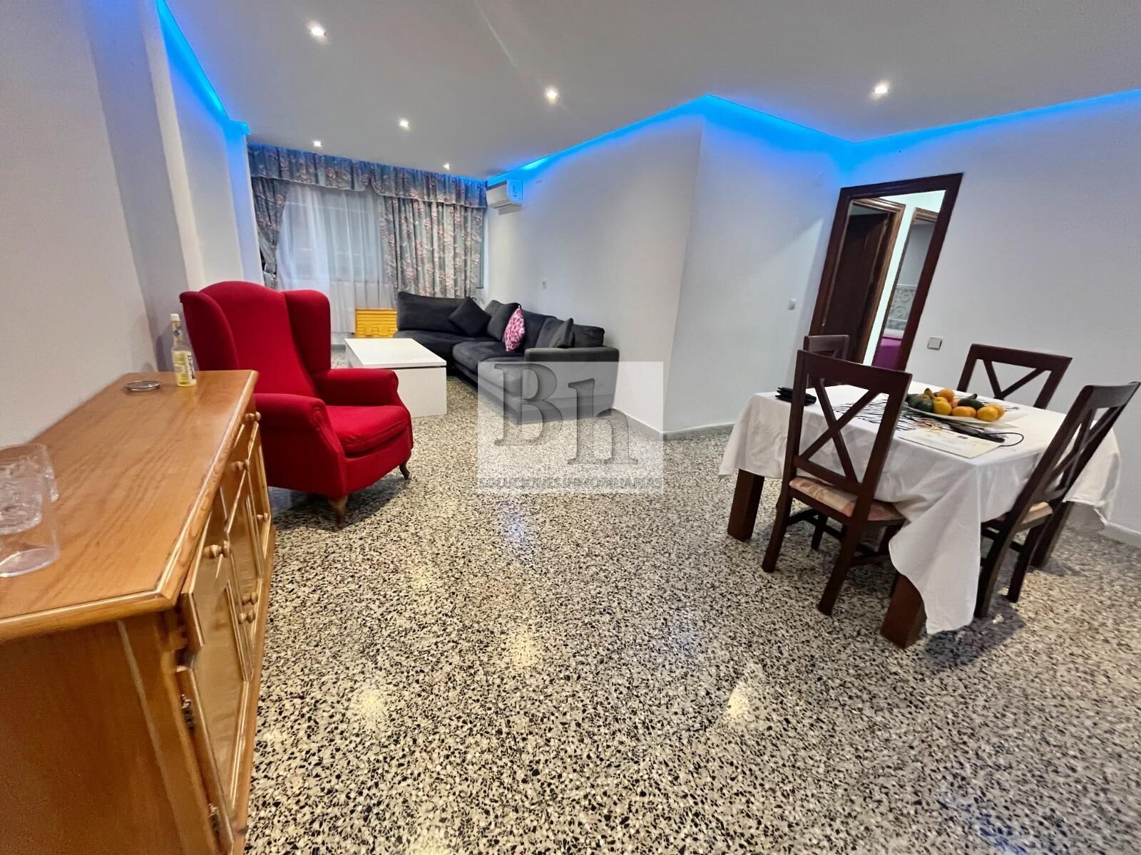 Sala d'estar de Pis en venda en Málaga Capital amb Aire condicionat i Terrassa