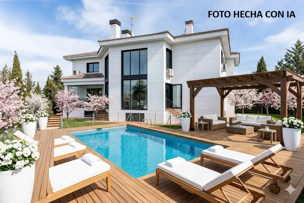 Piscina de Casa o xalet en venda en Pozuelo de Alarcón amb Aire condicionat, Calefacció i Jardí privat
