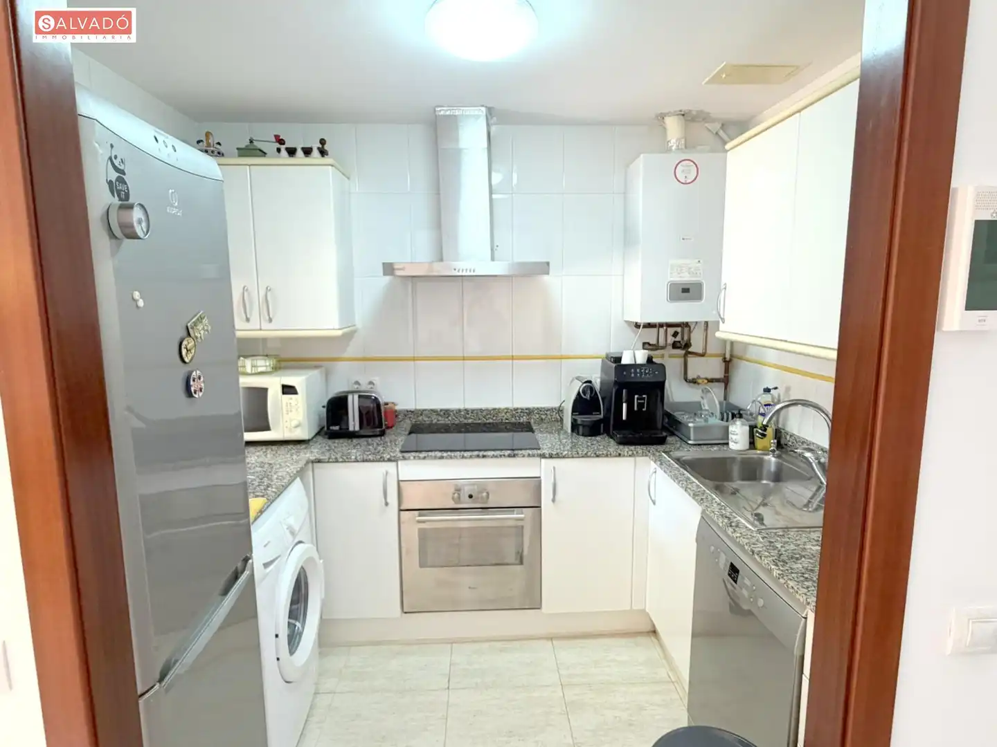 Cocina de Casa adosada en venta en Calafell con Calefacción, Jardín privado y Terraza