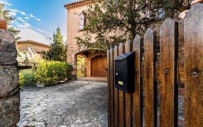 Exterior view of House or chalet for sale in Sant Llorenç Savall  with Heating, Private garden and Terrace