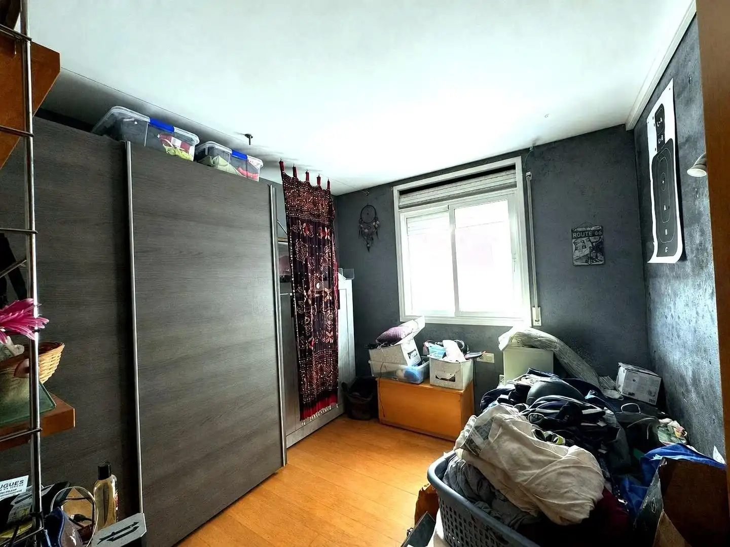 Schlafzimmer von Dachboden zum Verkauf in Castelldefels mit Klimaanlage, Heizung und Parkett