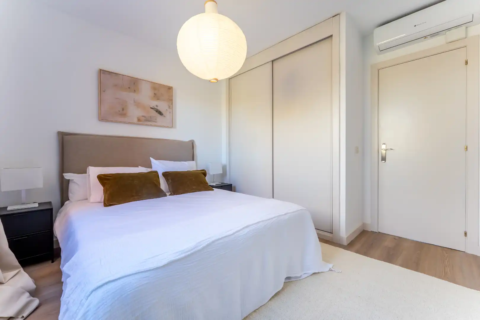 Schlafzimmer von Wohnung zur Miete in Rivas-Vaciamadrid mit Klimaanlage, Heizung und Abstellraum