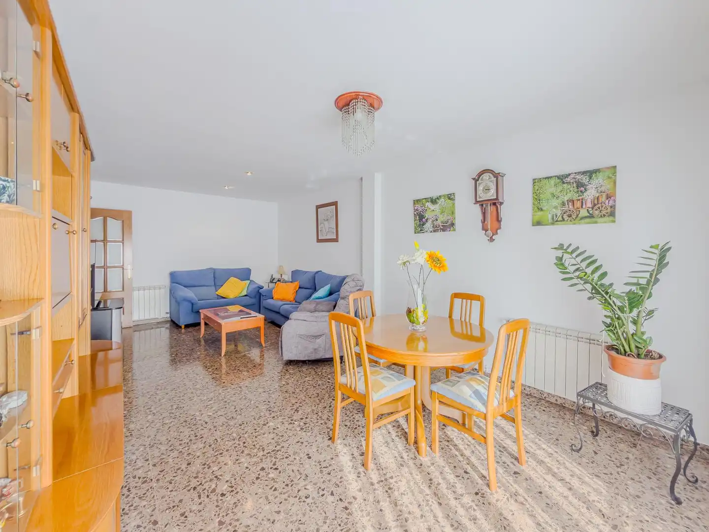 Living room of Houses for sale in Terrassa  with Heating, Terrace and Storage room