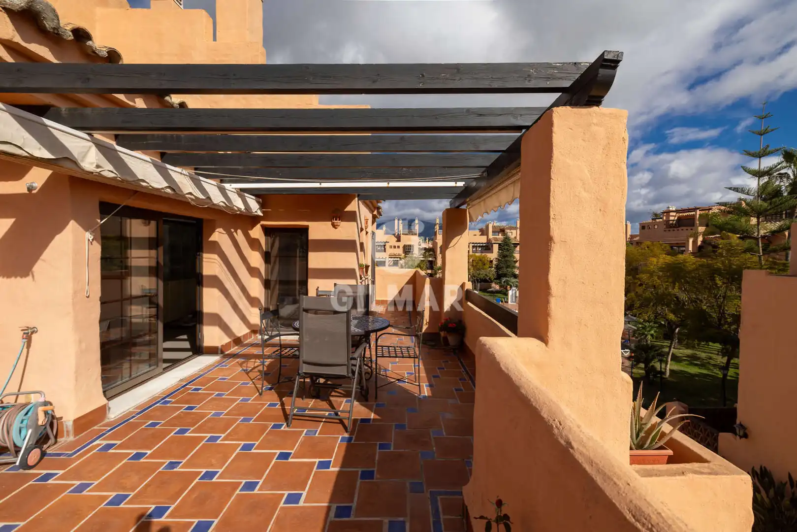 Terrace of Duplexes for sale in Estepona  with Heating, Private garden and Storage room