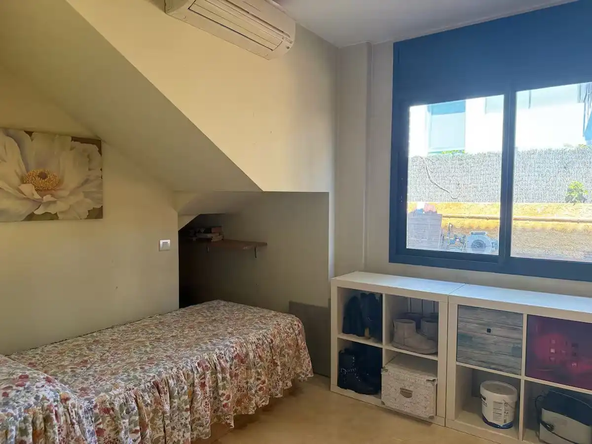 Bedroom of Houses for rent in Castelldefels  with Air Conditioner, Private garden and Terrace