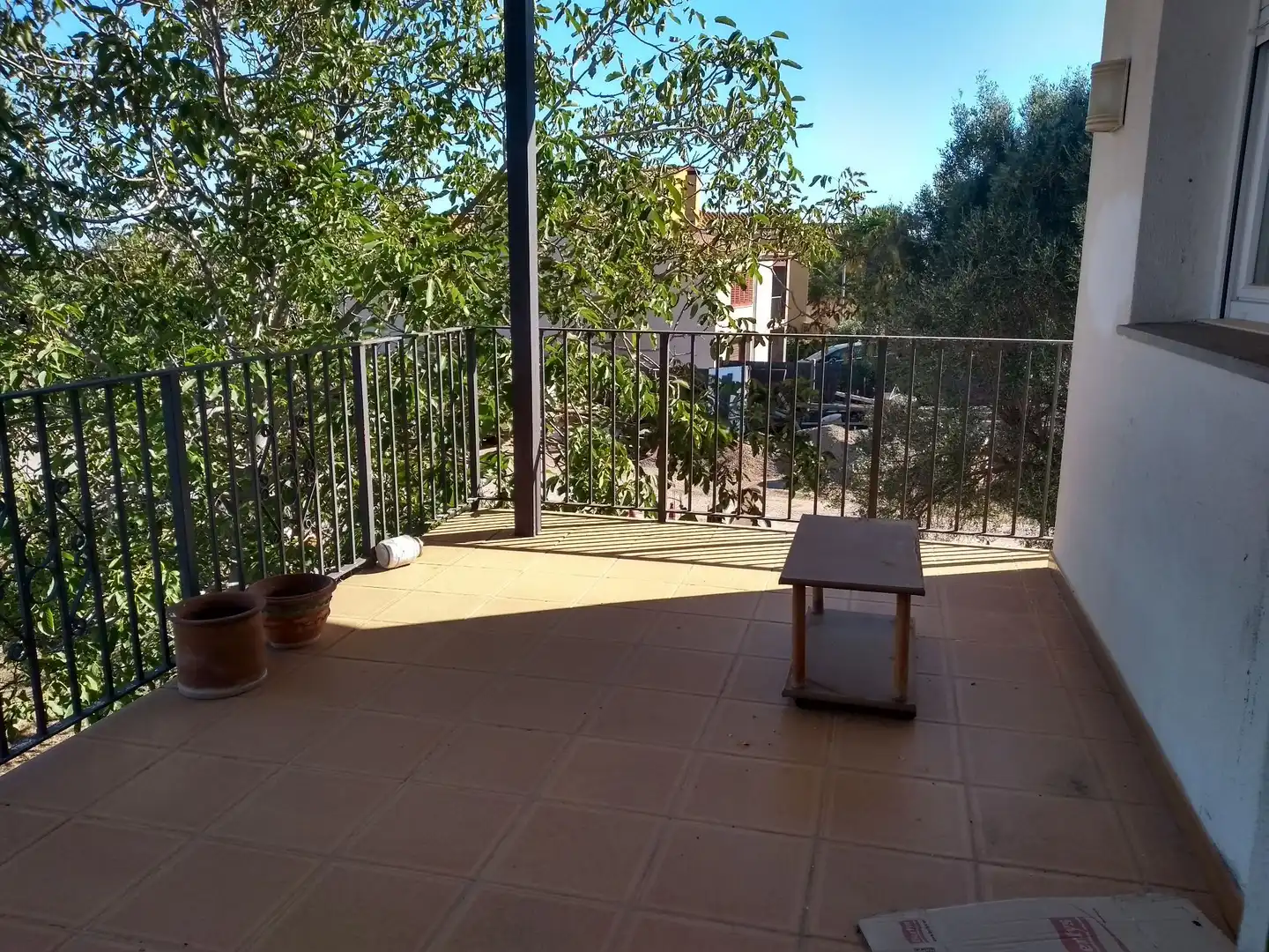 Terrassa de Finca rústica en venda en Bàscara amb Aire condicionat, Calefacció i Jardí privat