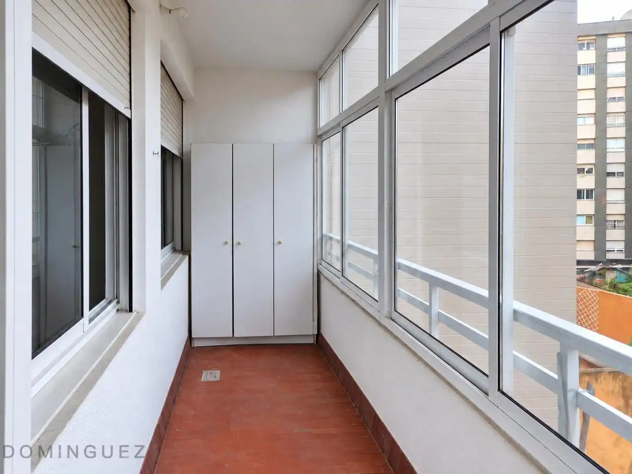 Balcony of Flat for sale in Centro Urbano